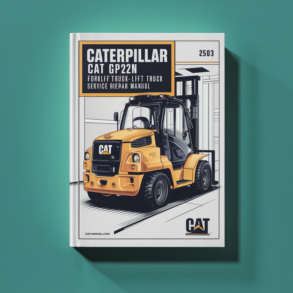 Caterpillar Cat GP20ZN GP25ZN Forklift Lift Truck Service Repair Manual