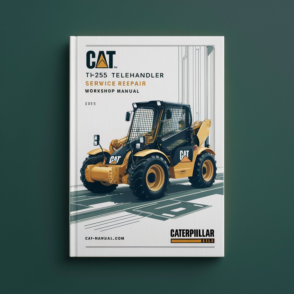 Caterpillar Cat TH255 Telehandler Service Repair Workshop Manual