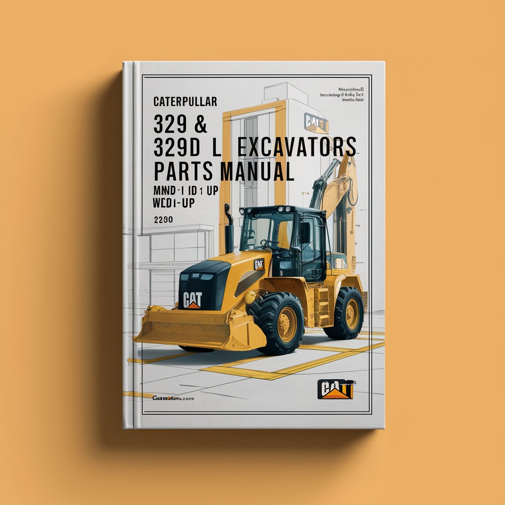Caterpillar 329D & 329D L Excavators Parts Manual MNB1-Up (Machine) WDK1-Up (Machine)
