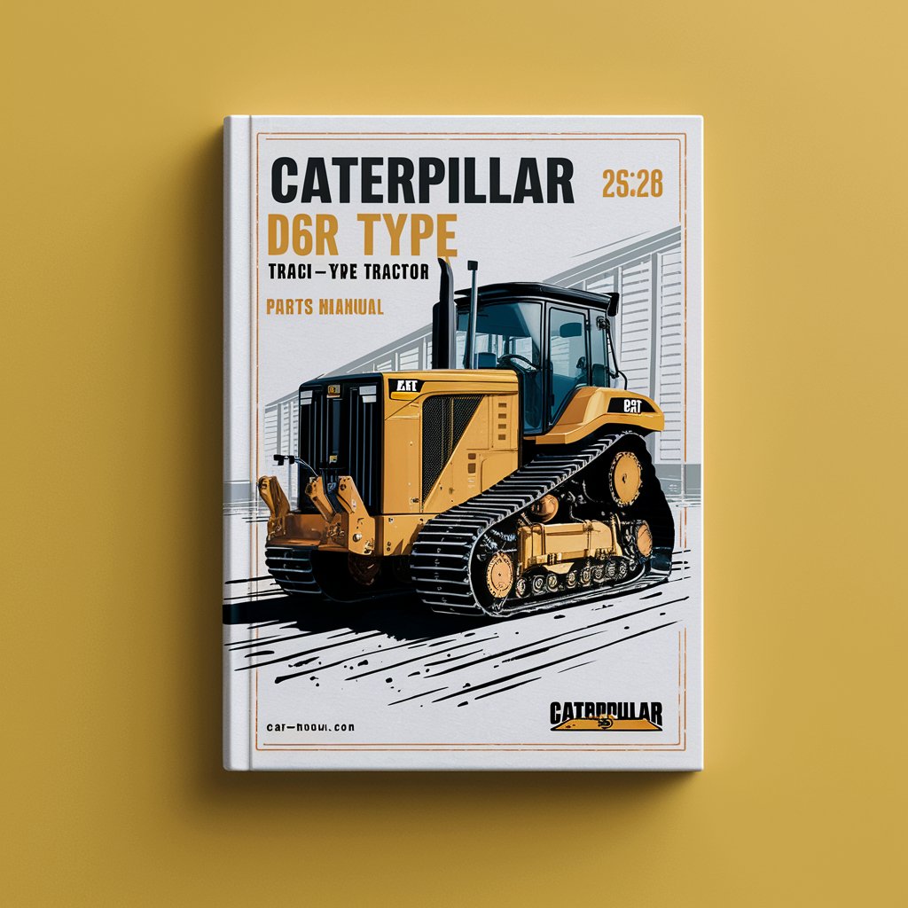 Caterpillar D6R TRACK-TYPE Tractor STD XL LGP Parts Manual