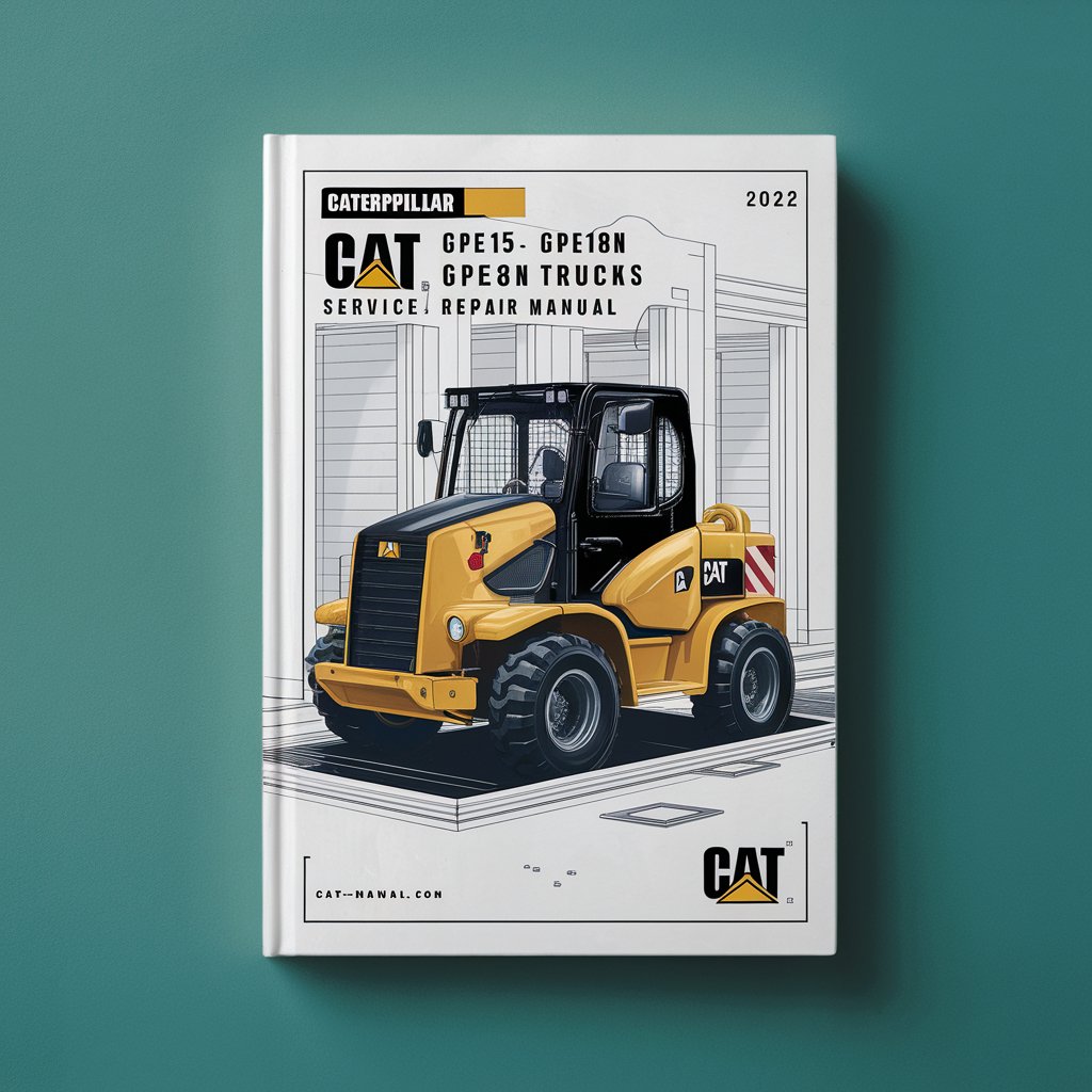 Caterpillar Cat GPE15N GPE18N GPE20CN Lift Trucks Service Repair Manual