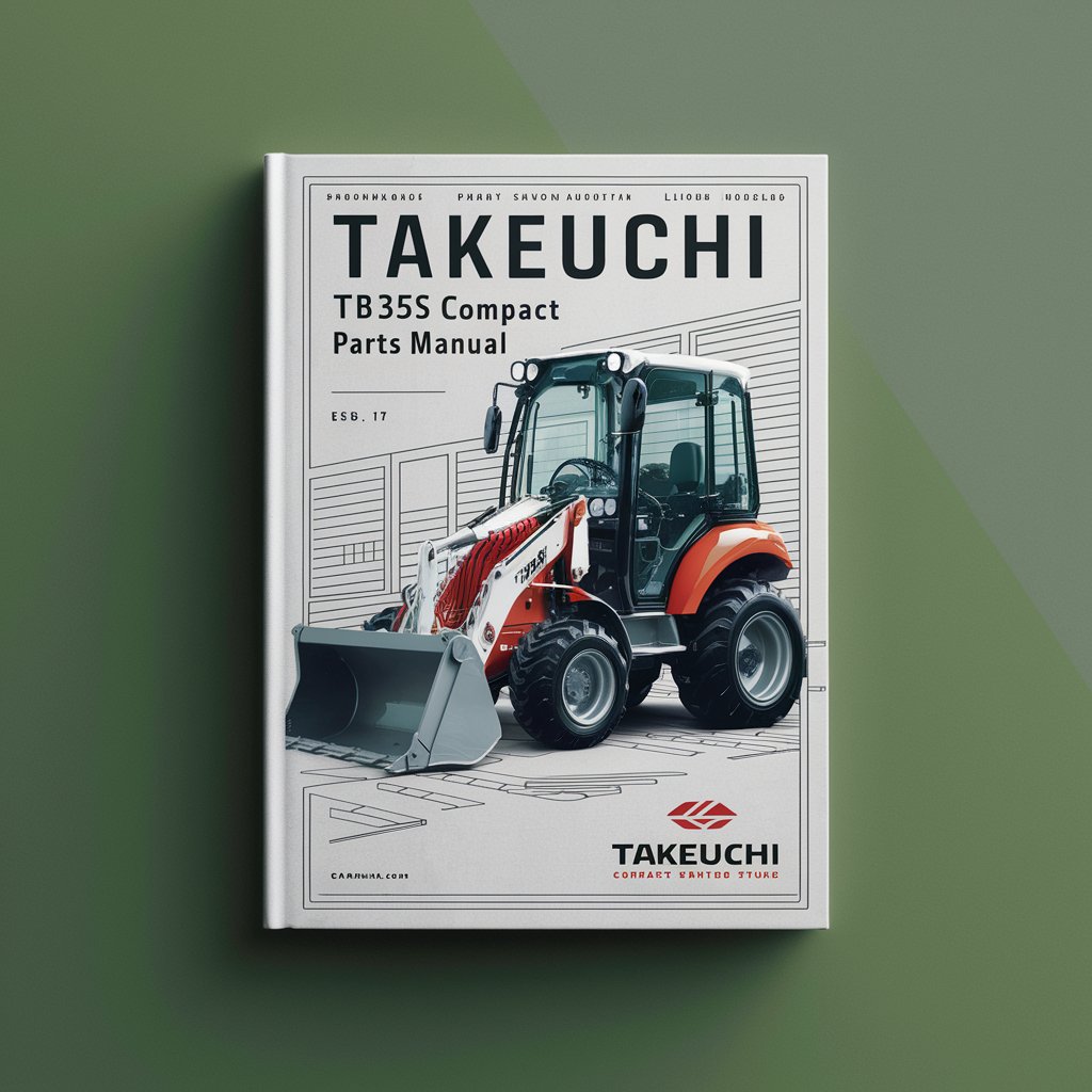 Takeuchi TB35S Compact Excavator (Engine) Parts Manual