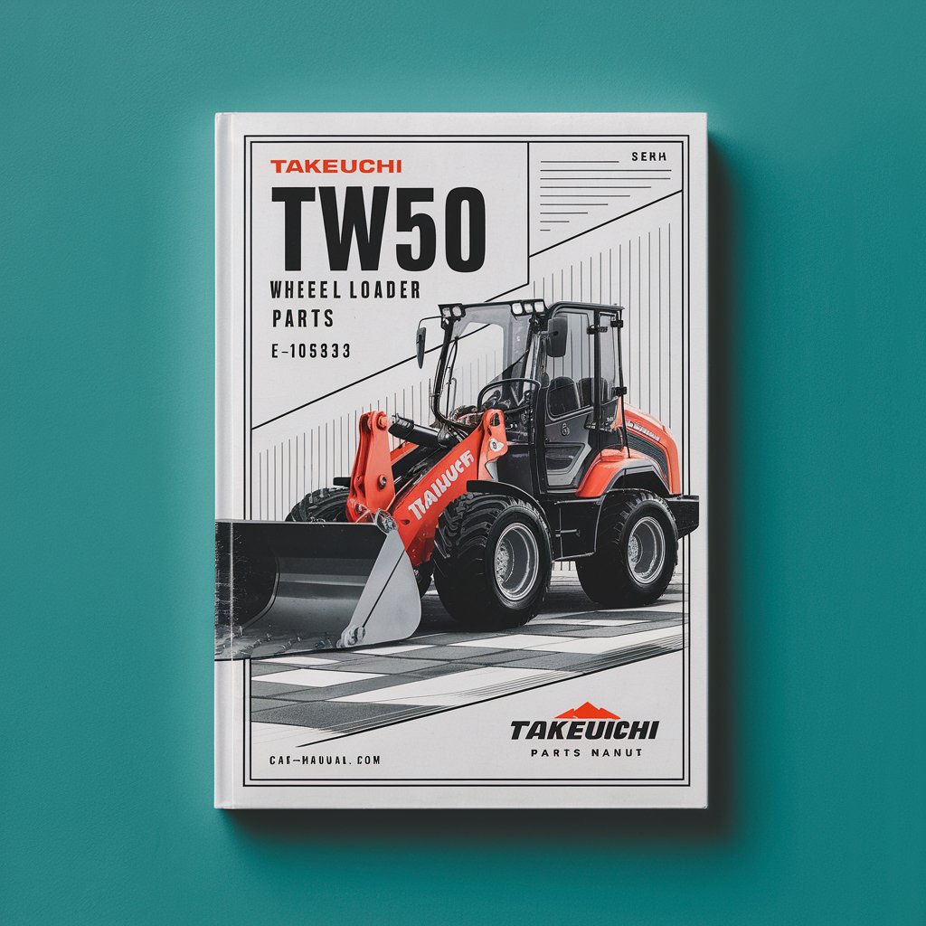 Takeuchi TW50 Wheel Loader Parts Manual (Serial No. E105833)