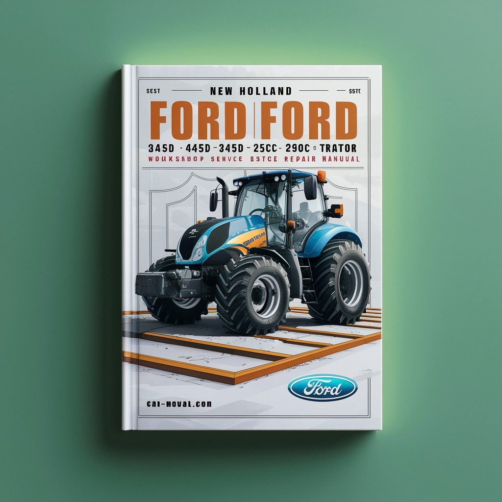 New Holland Ford 345D 445D 545D 250C 260C Tractor Loader Workshop Service Repair Manual
