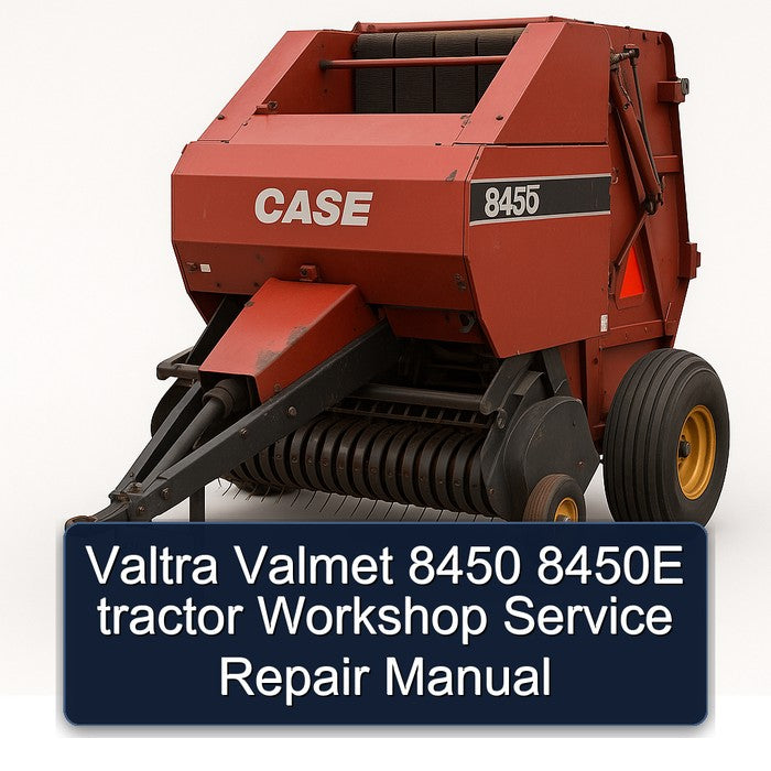 Valtra Valmet 8450 8450E Tractor Service Repair Workshop Manual PDF