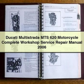 Ducati Multistrada MTS 620 Motorcycle Complete Workshop Service Repair Manual 2006
