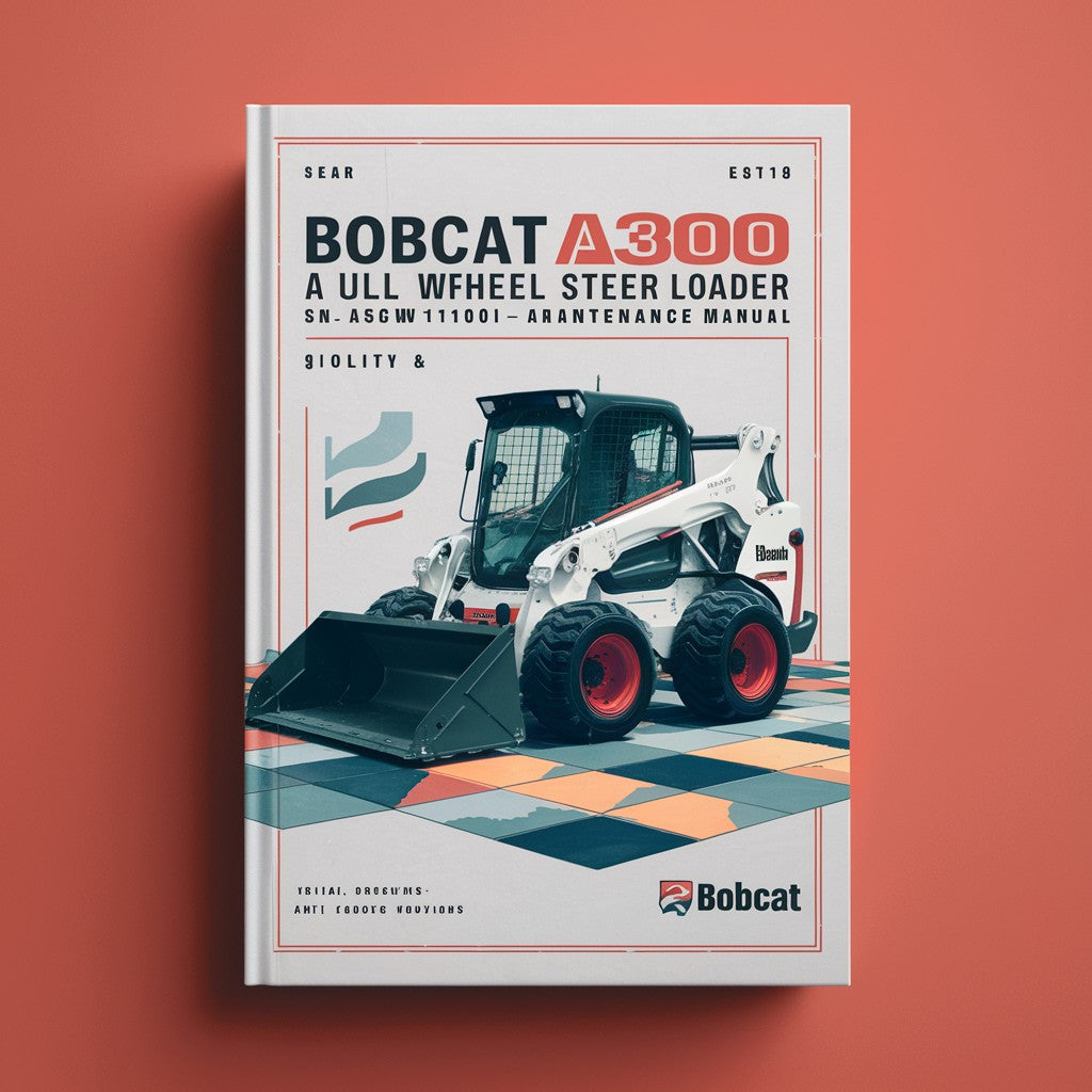 BOBCAT A300 All Wheel Steer Loader SN A5GW11001-A5GW19999 Operation & Maintenance ManualBOBCAT A300 All Wheel Steer Loader SN A5GW11001-A5GW19999 Operation & Maintenance Manual