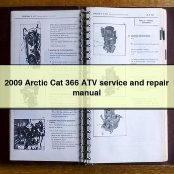 2009 Arctic Cat 366 ATV Service and Repair Manual