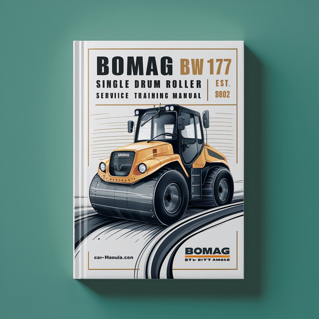 Bomag BW 177 D-4 Single Drum Roller Service Training Manual