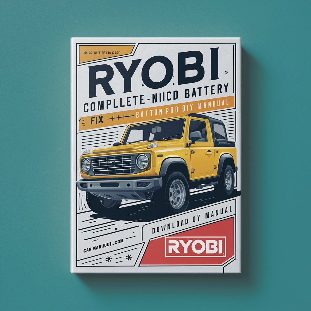 Ryobi Complete NiCd Battery Fix Guide DIY Manual