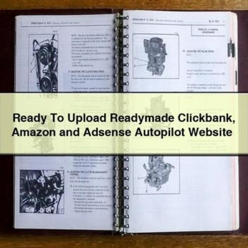 Ready To Upload Readymade Clickbank Amazon and Adsense Autopilot Website
