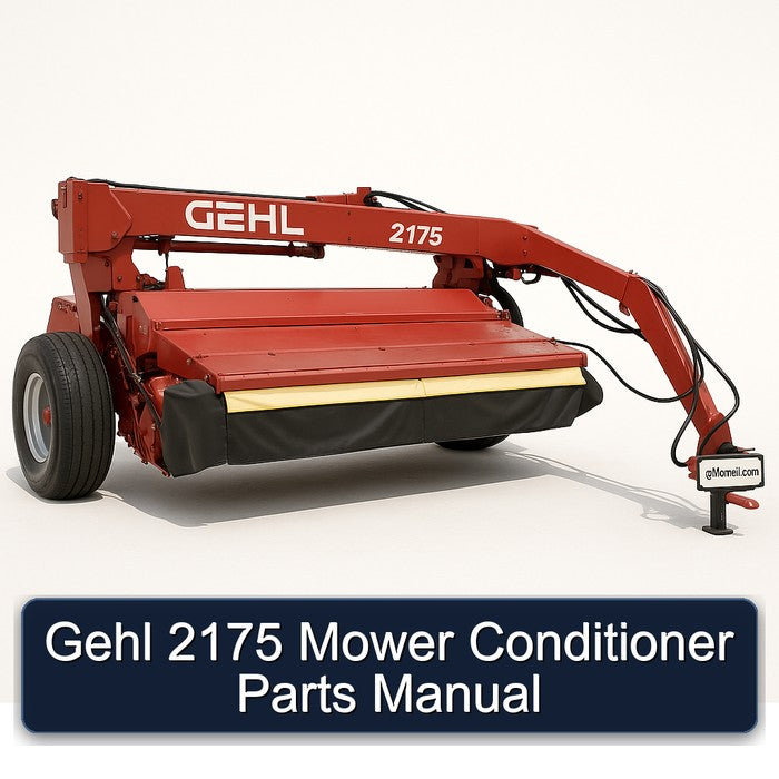 Gehl 2175 Mower Conditioner Parts Catalog PDF