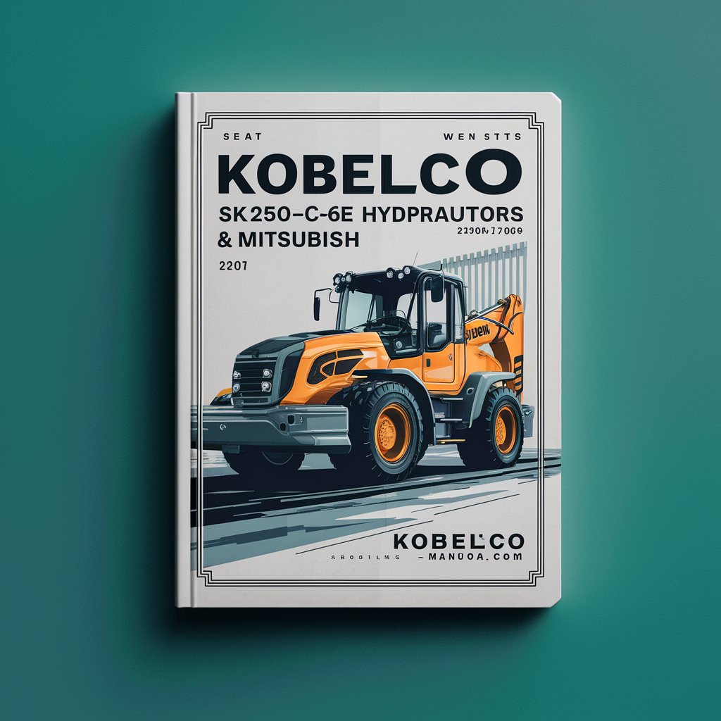 Kobelco SK250-6E SK250LC-6E Hydraulic Excavators & Mitsubish
