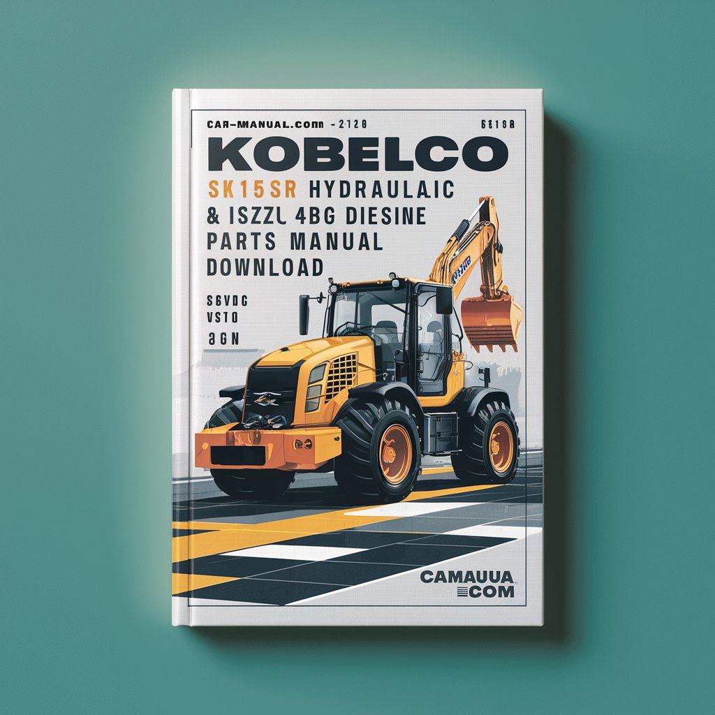 Kobelco SK115SR Hydraulic Excavators & Isuzu 4BG1 Diesel Engine Parts Manual (YV0100101) S3YV00003ZE01