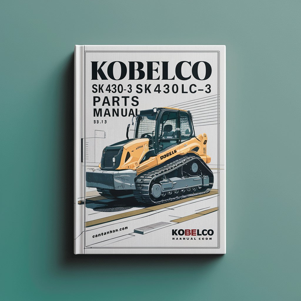 Kobelco SK430-3 SK430LC-3 Crawler Excavator Parts Manual