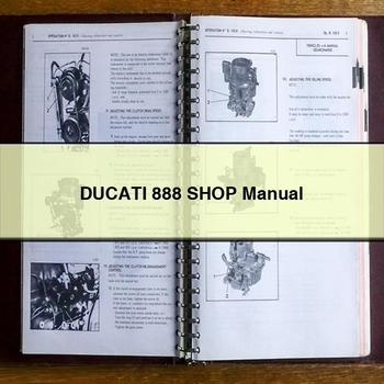 DUCATI 888 Shop Manual