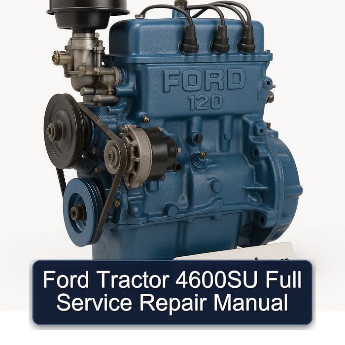 Ford Tractor 4600SU Service Repair Workshop Manual PDF