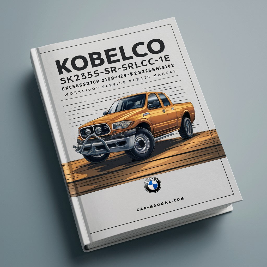 Kobelco SK235SR-1E SK235SRLC-1E SK235SRNLC-1E Excavator Workshop Service Repair Manual