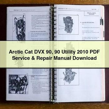 Arctic Cat DVX 90 90 Utility 2010 Service & Repair Manual