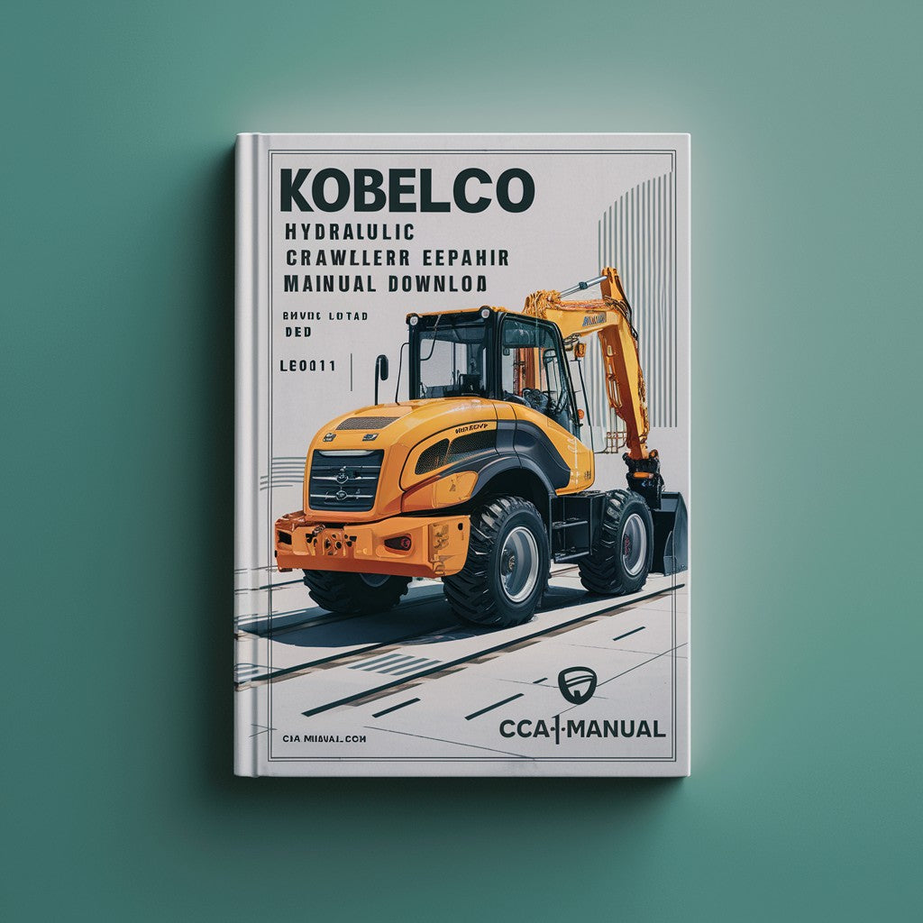 Kobelco SK60 V Hydraulic Crawler Excavator Service Repair Manual (LE20101 And Up)