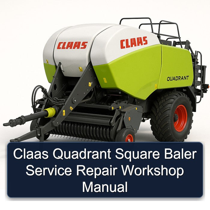 Claas Quadrant Square Baler Service Repair Workshop Manual PDF