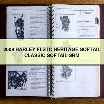 2009 HARLEY FLSTC HERITAGE SOFTAIL Classic SOFTAIL SRM