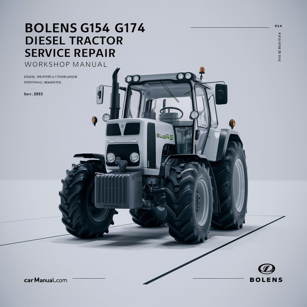 Bolens G152 G154 G172 G174 Diesel Tractor Service Repair Workshop Manual
