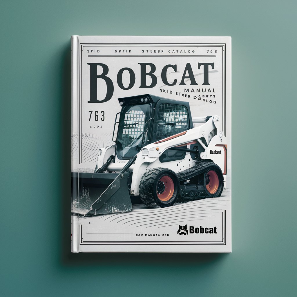 Bobcat 763 763-G Manual Skid Steer Loader Parts Catalog
