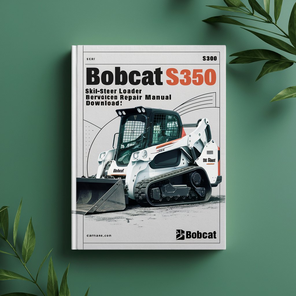 Bobcat S250 S300 Skid-Steer Loader Service Repair Manual (S/N A5GM20001 & Above ...)