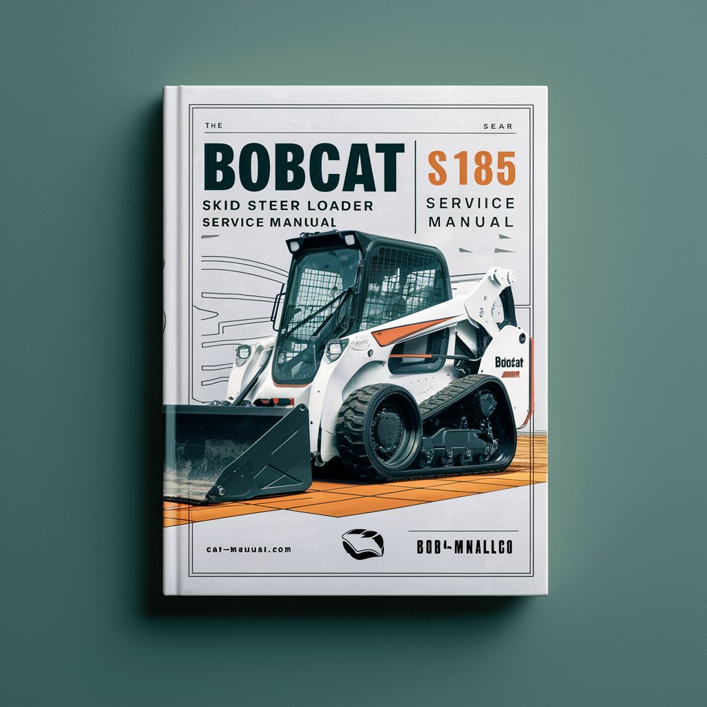 Bobcat S175 S185 Skid Steer Loader Repair Service Manual