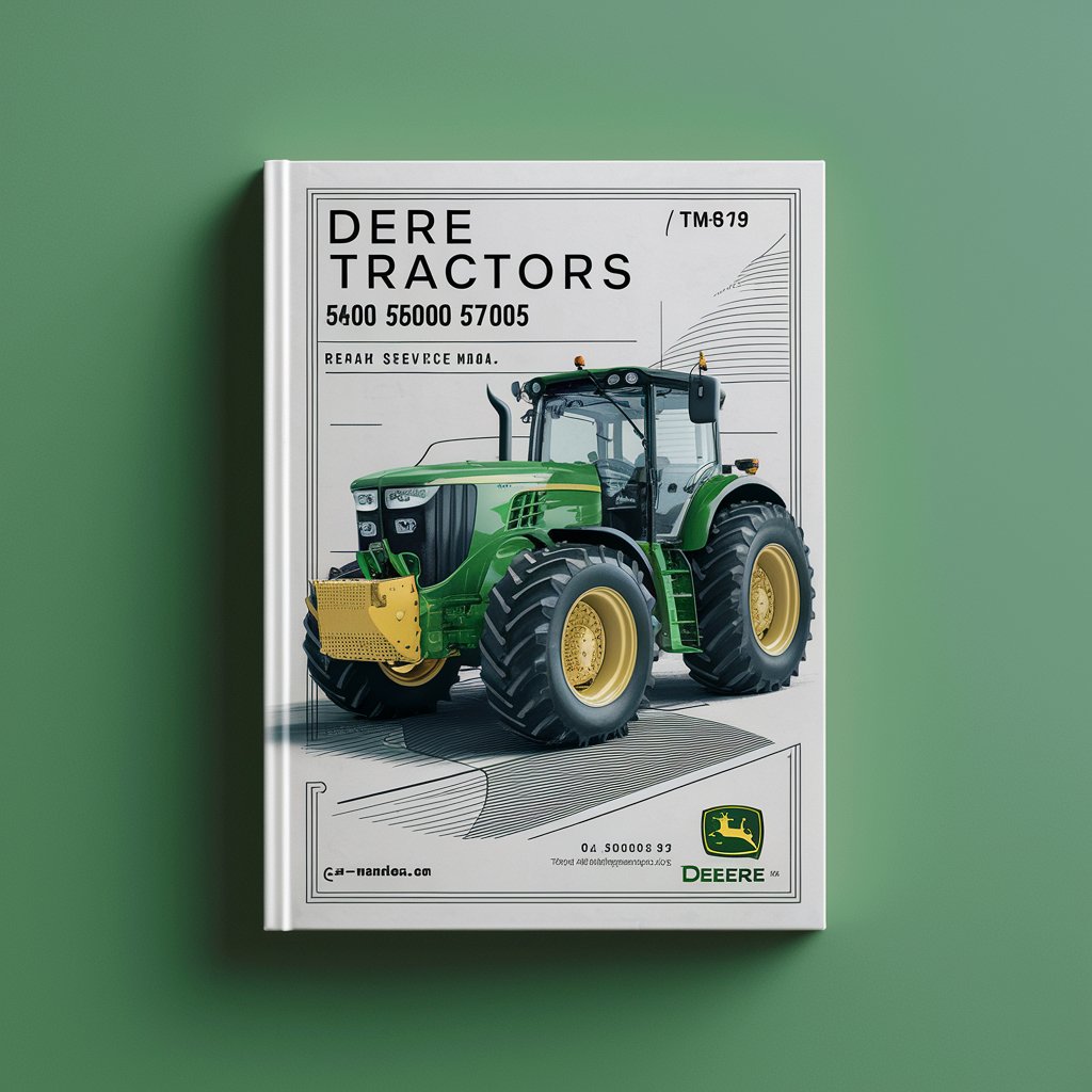 Deere Tractors 5403 5600 5603 5605 5700 and 5705 (South America) Repair Service Manual (tm8139)