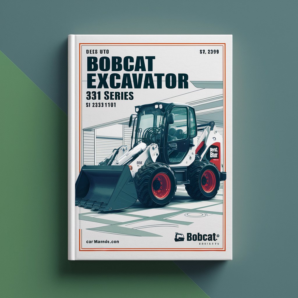 Bobcat Excavator 331 G Series SN 234311001 234312999