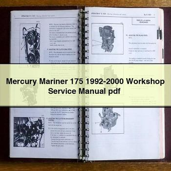Mercury Mariner 175 1992-2000 Workshop Service Repair Manual