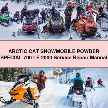 ARCTIC CAT Snowmobile POWDER SPECIAL 700 LE 2000 Service Repair Manual
