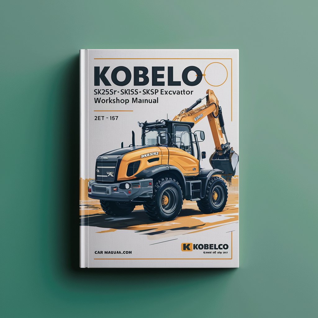 KOBELCO SK25SR SK30SR SK35SR Excavator Workshop Manual