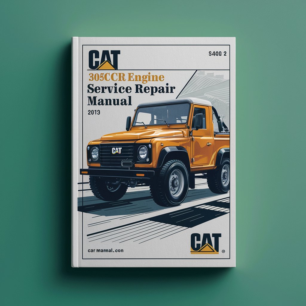 Cat 305c Cr Engine S4q2-t Service Repair Manual