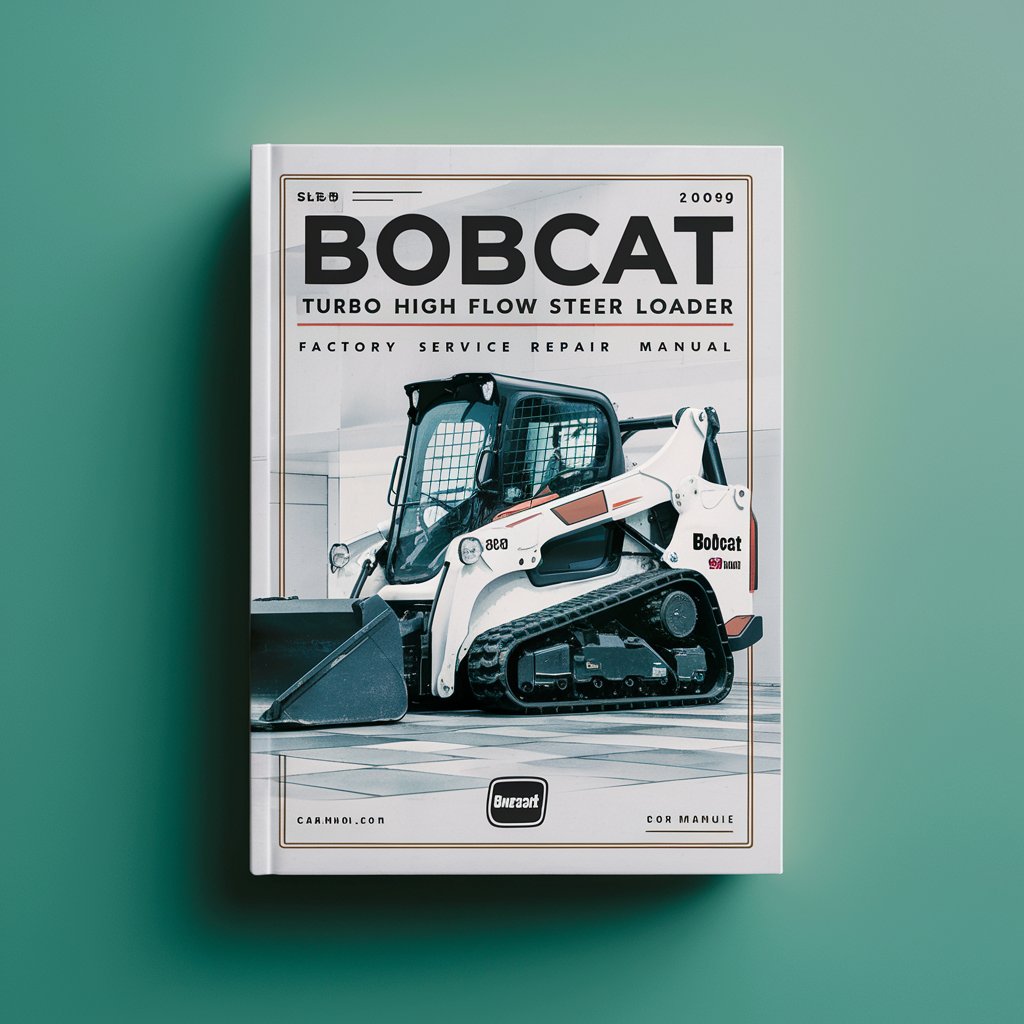 BOBCAT S185 Turbo High FLOW SKID Steer Loader SN 519215001 & Above (Book EDITION 2009) Factory Service Repair Manual