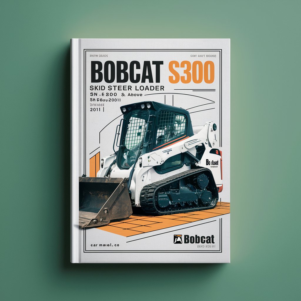 BOBCAT S300 SKID Steer Loader SN A5GR20001 & Above (Book EDITION 2011) Factory Service Repair Manual