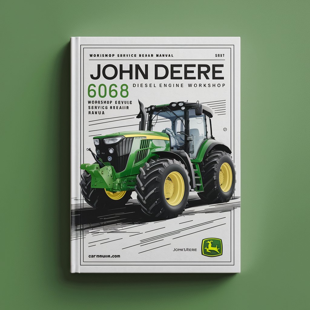 John Deere 6068 OEM Diesel Engine Workshop Service Repair Manual