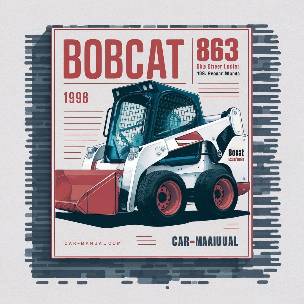 BOBCAT 863 SKID Steer Loader SN 514611001-514624999 EDITION 1998 Service Repair Manual