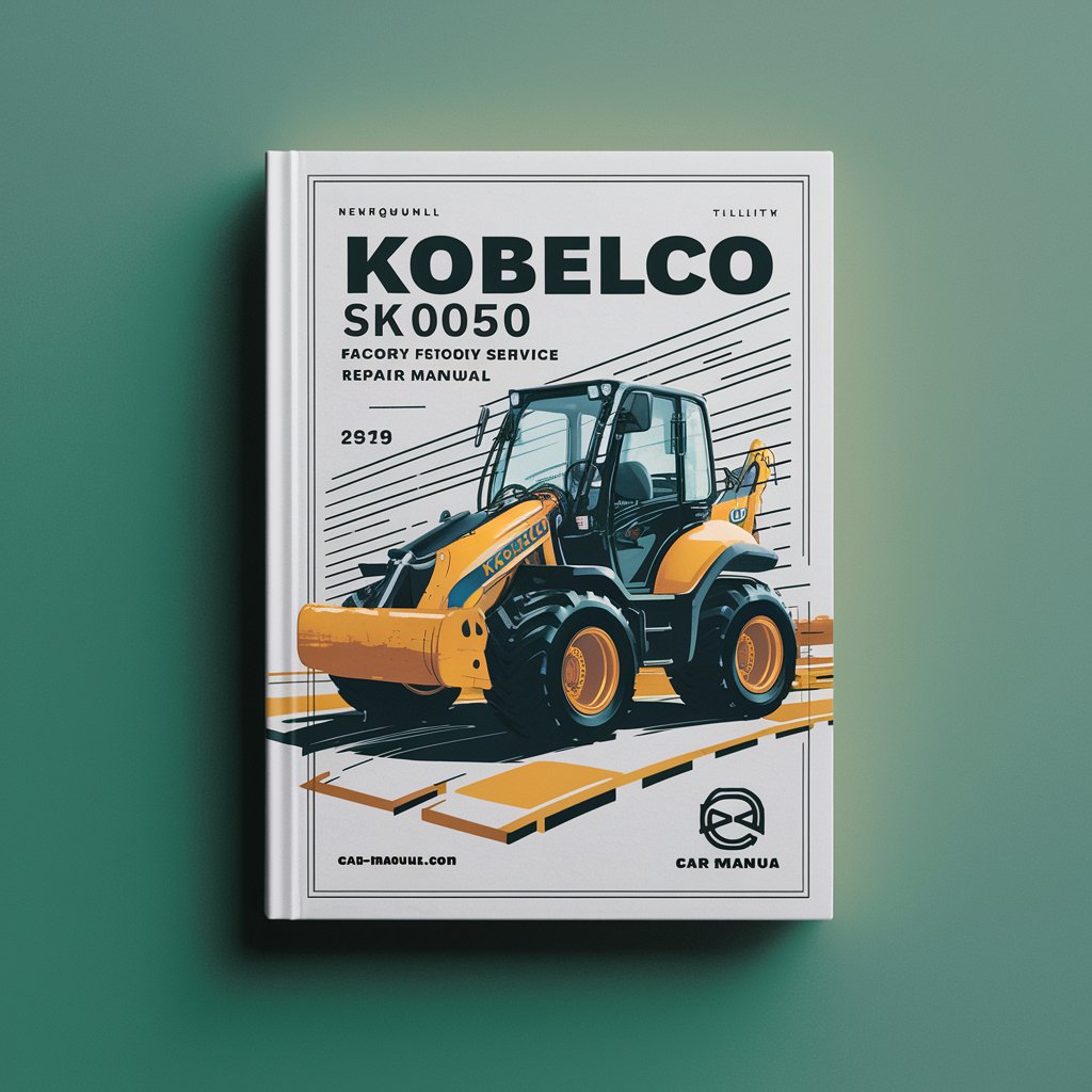 Kobelco SK050 Mini Excavator Factory Service Repair Manual