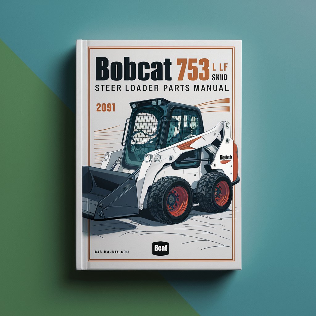 BOBCAT 753 L F SKID Steer Loader Parts Manual SN 512211001-11999