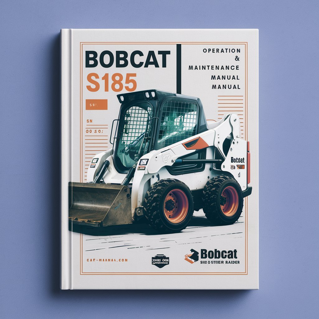 BOBCAT S185 SKID Steer Loader SN 530360001 & Above Operation & Maintenance Manual