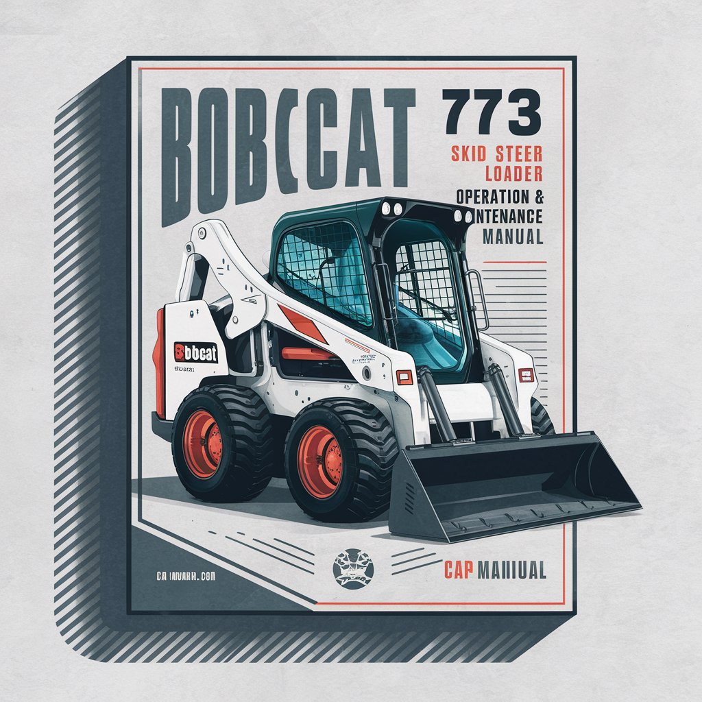BOBCAT 773 SKID Steer Loader SN 509648900-509659999 Operation & Maintenance Manual