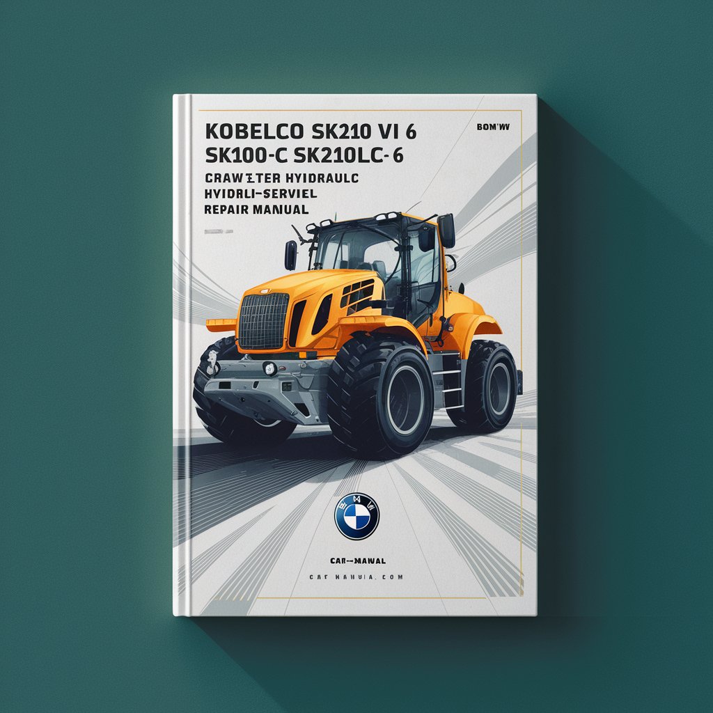 KOBELCO SK210 VI 6 SK210LC VI 6 Crawler HYDRAULIC Excavator Service Repair Manual