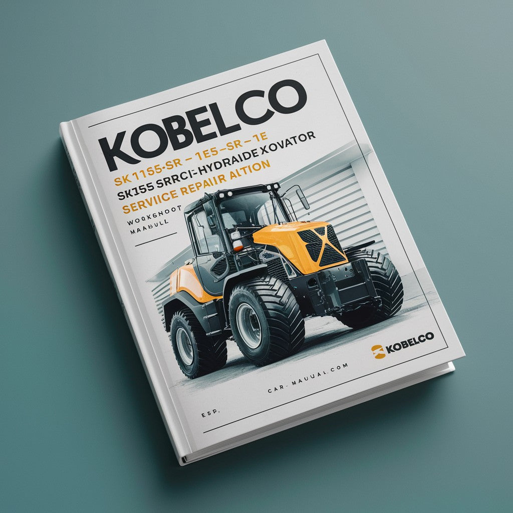 KOBELCO SK115SR-1E SK135SR-1E SK135SRLC-1E SK135SRL-1E Crawler HYDRAULIC Excavator Service Repair Workshop Manual
