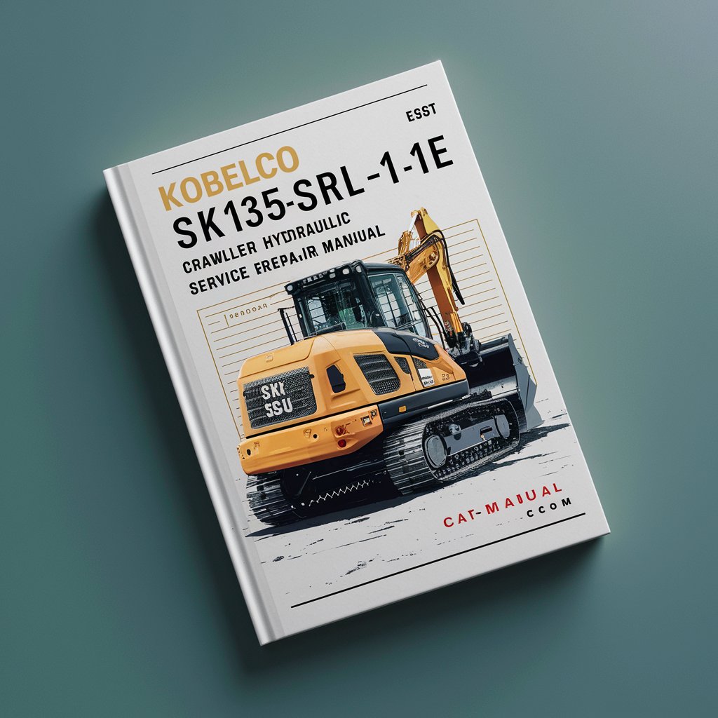 KOBELCO SK135SRL-1E Crawler HYDRAULIC Excavator Service Repair Workshop Manual