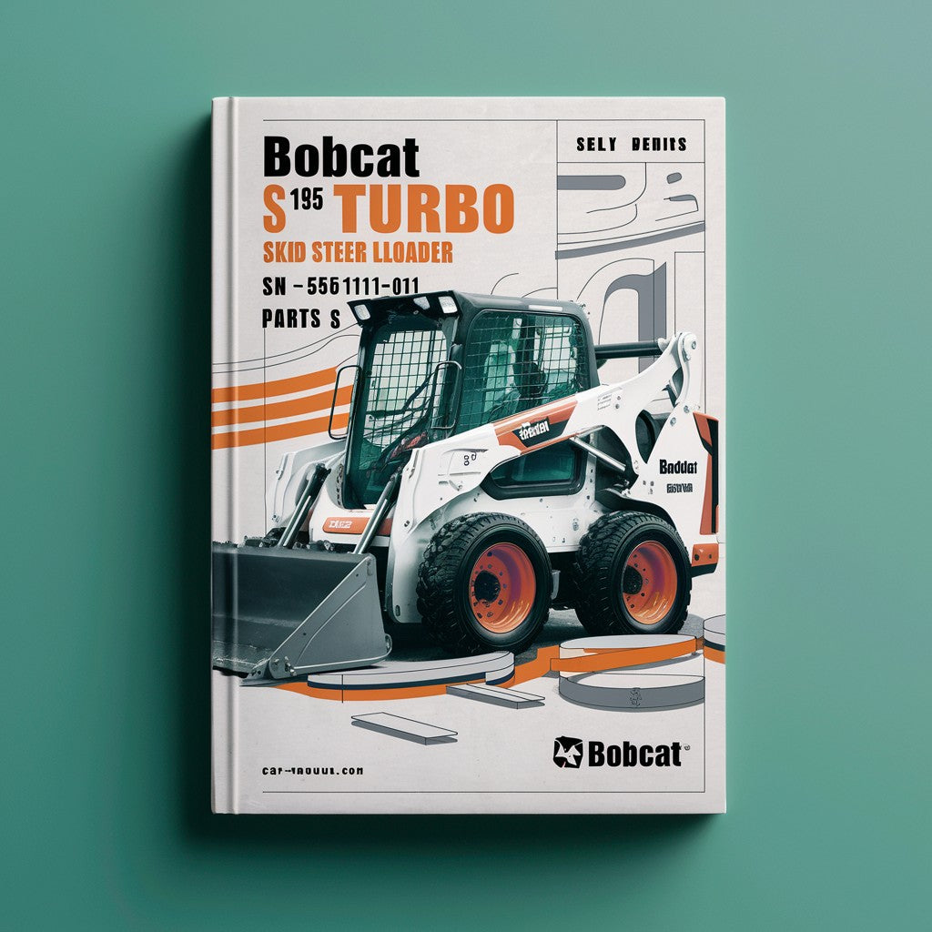 BOBCAT S185 Turbo SKID Steer Loader SN 525111001 & Above Parts Manual