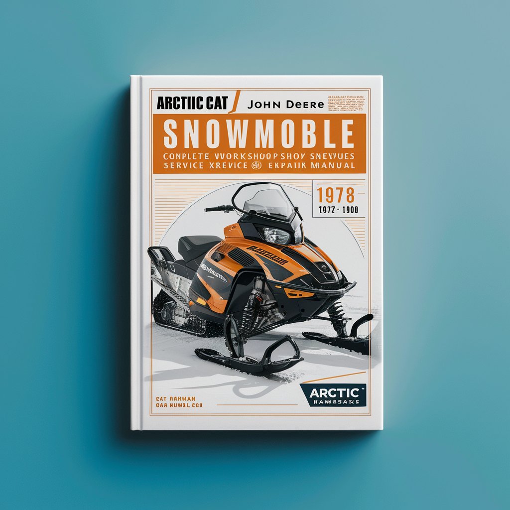 Arctic Cat John Deere and Kawasaki Snowmobile Complete Workshop Service Repair Manual 1972 1973 1974 1975 1976 1977 1978 1979 1980
