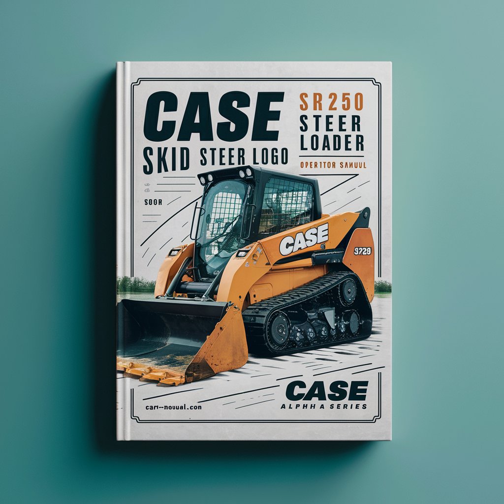 CASE SR250 SKID Steer Loader (ALPHA Series) OperatorS Manual